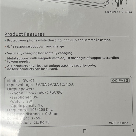 Wireless charger 4 in 1 - Picture 2 of 3